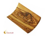 Rectangular olive wood Soap dishes