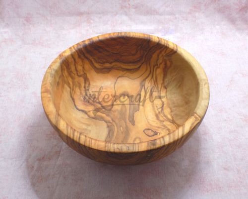 Olive Wood Salad Bowl 23 cm